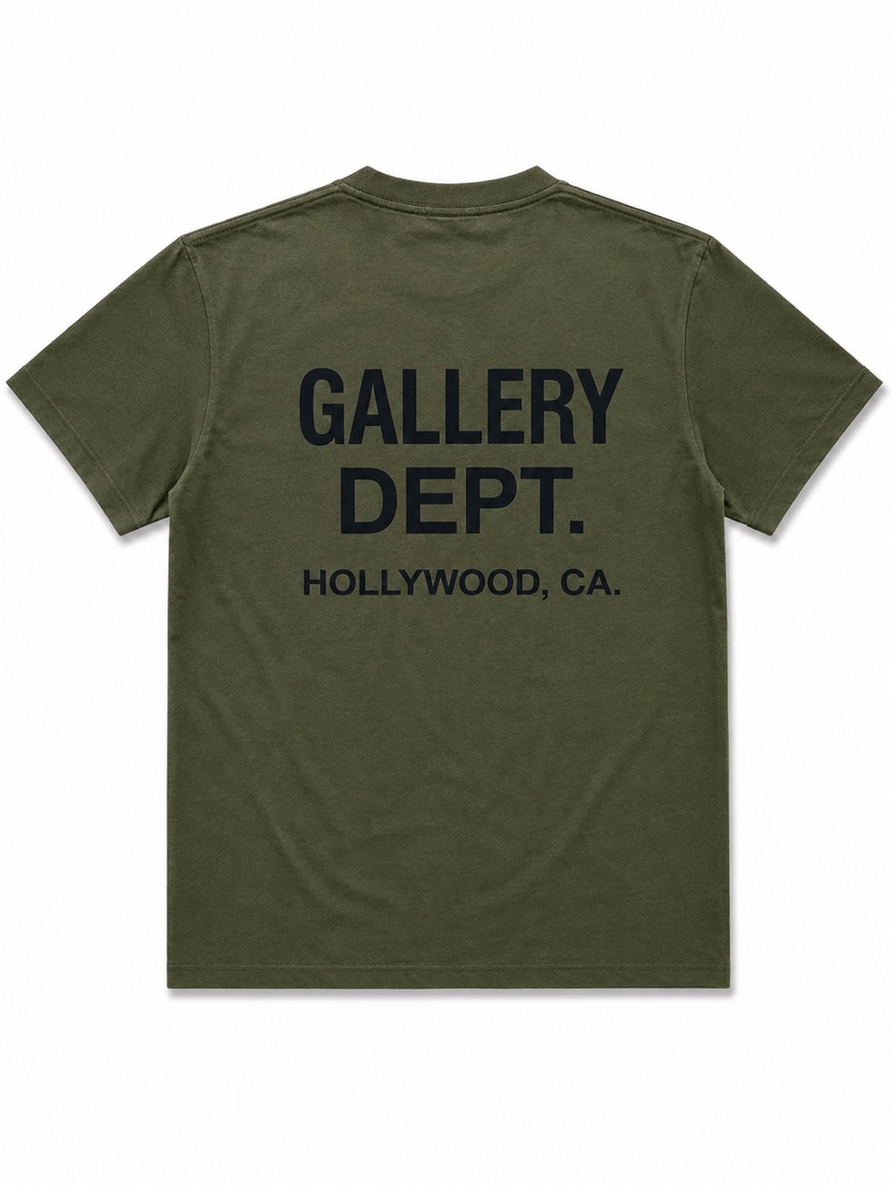 Gallery Dept Men's Olive Graphic T-Shirt